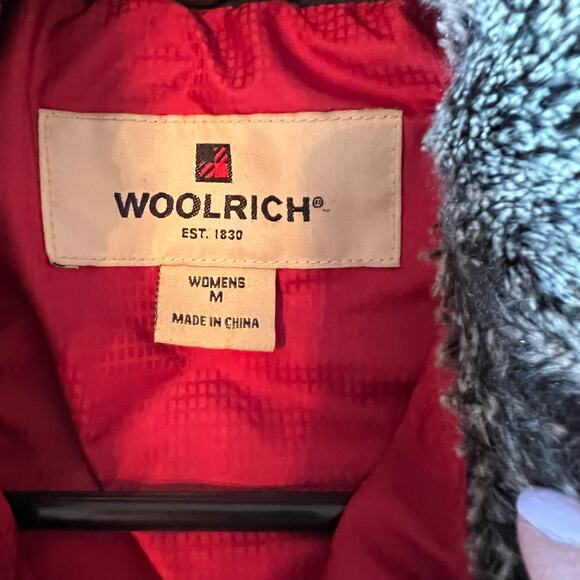 Woolrich women’s ruby 2010’s down filled puffer coat Size medium - Picture 3 of 14
